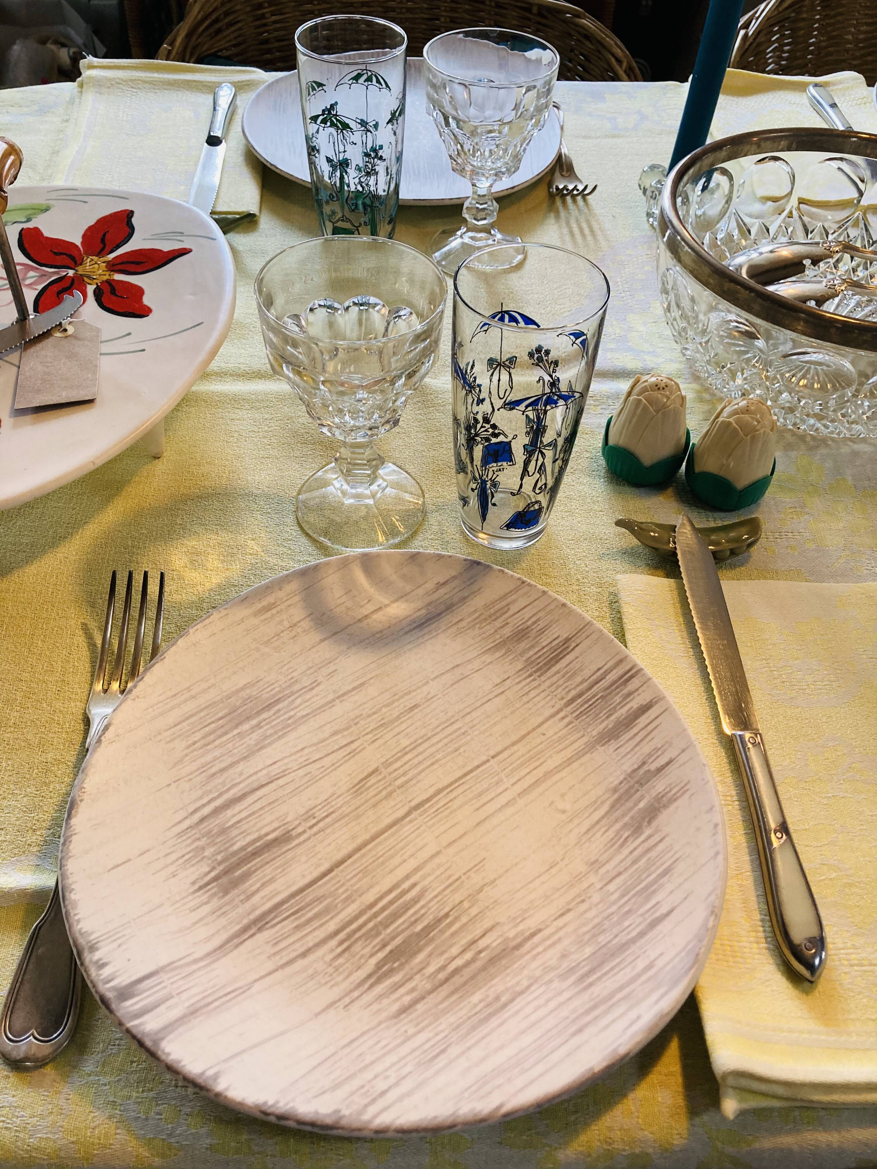 6 flat plates Voile Niderviller