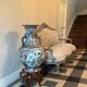 Asia 20th century: very important Imari vase in porcelain, height 118 cm.