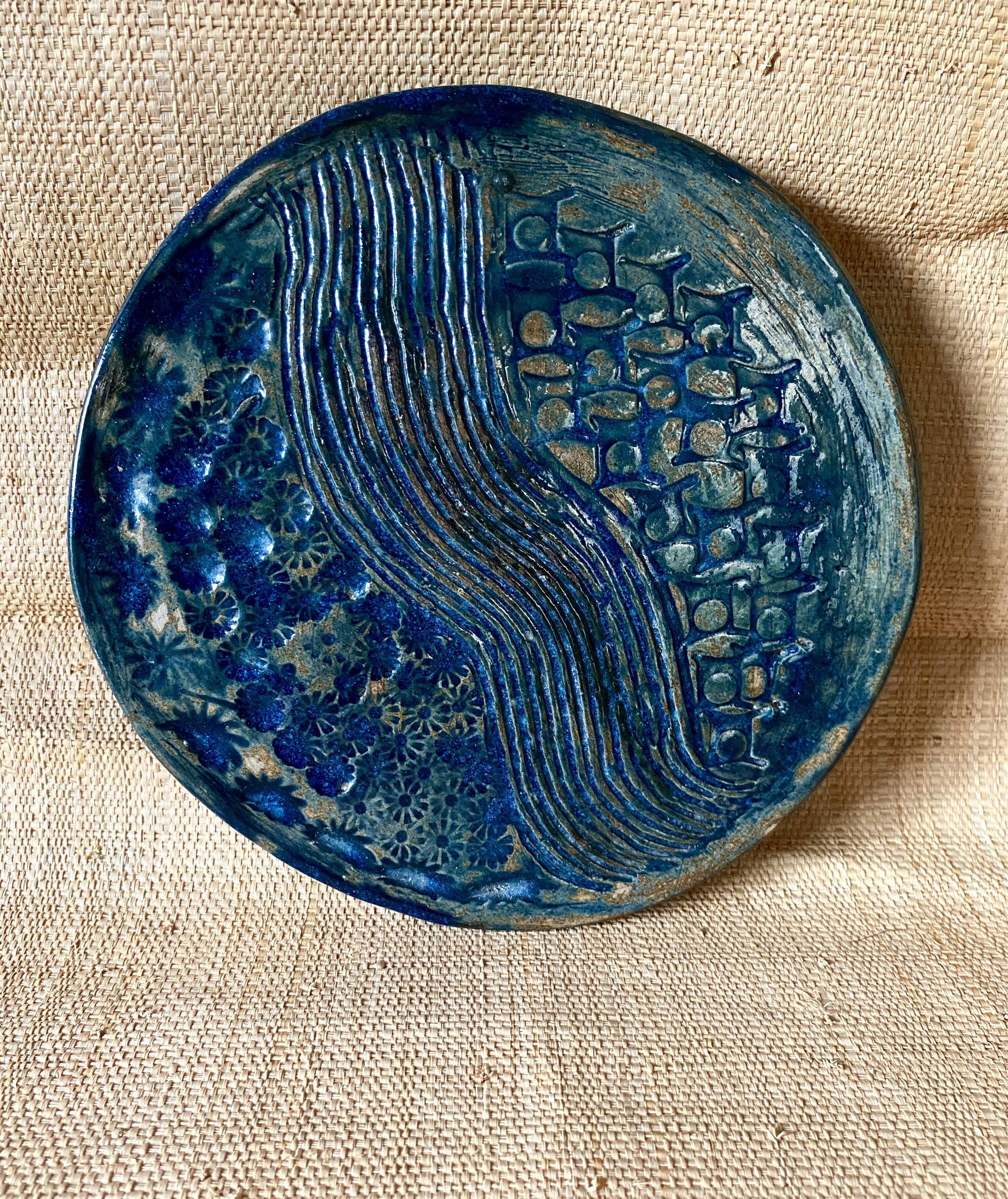 Ceramic trivet, 1970s