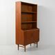 Hugo Troeds teak bookcase with pull-out desk