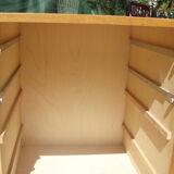 Oak chest of drawers