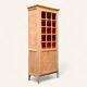 Armoire bonnetière parisienne vintage bois brut