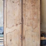 Double wall closet doors Louis XV