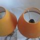 Paire de lampes de table en bronze
