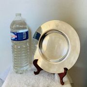 Petrossian silver-plated metal dish, hallmarked, France