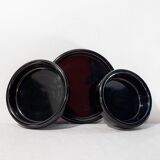 Metal centrepiece by Gianfranco Frattini for Progetti, 1970s, set of 3.