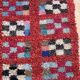 Tapis Marocain Boucherouite coloré - 93 x 245 cm