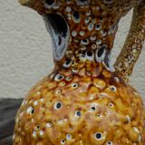 Honey colored fat lava pitcher