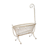 Old wrought iron cradle