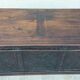 Large Gothic desk in solid oak from the 19th century.