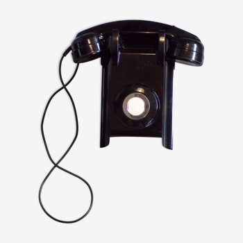 Téléphone mural en bakélite