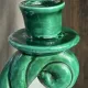 Glazed ceramic chandelier