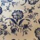 Set of 6 plates dessert earthenware Gien "wild flower" English