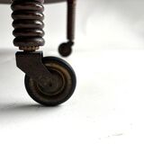 Mid-Century Wooden Bar Cart attributed to Paolo Buffa. Italy, 1940s