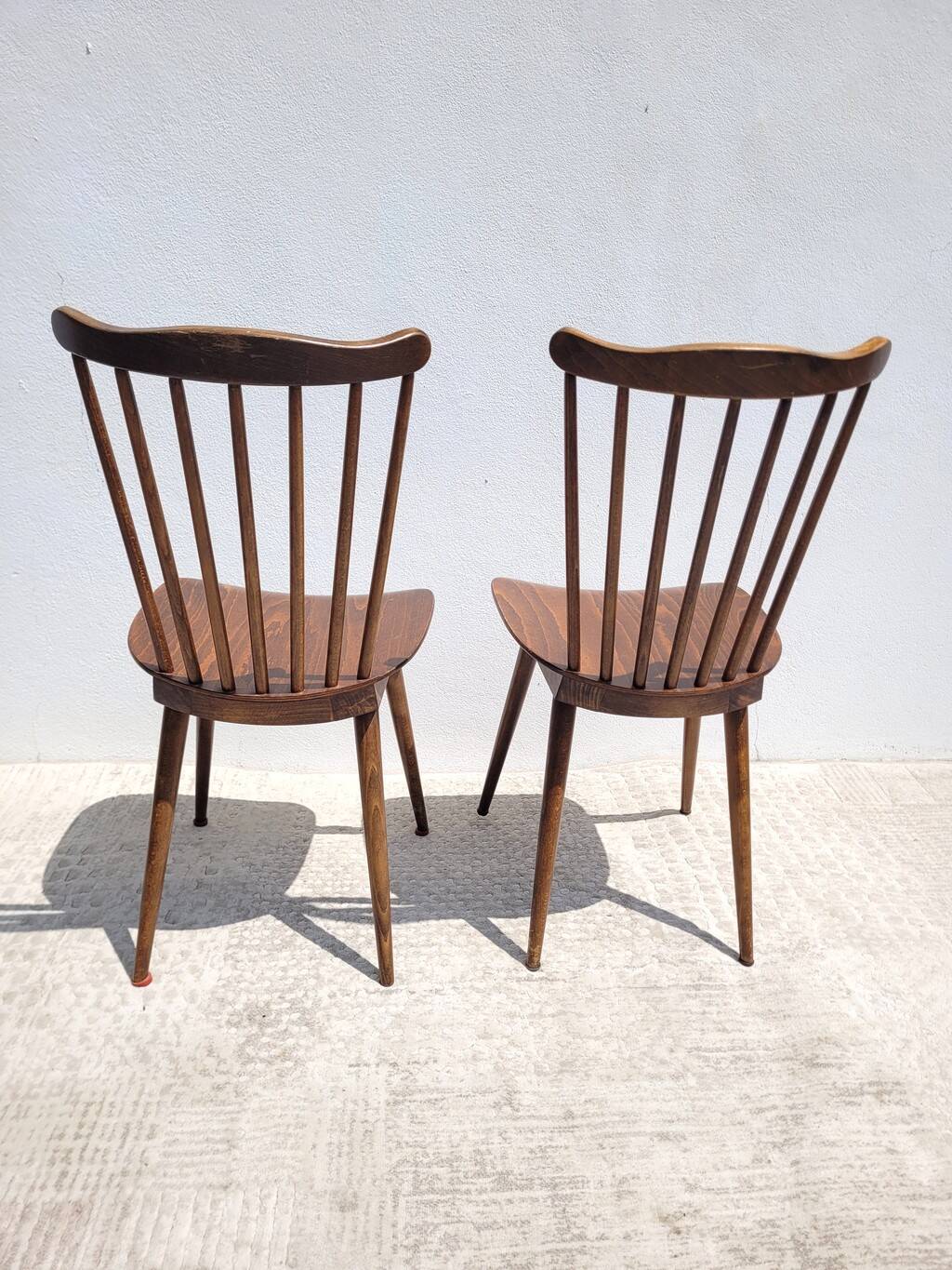 Pair of Baumann Menuet chairs