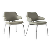 Paire de fauteuils de conférence danois, Jacob Jensen pour Duba, 1970s