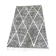 Genuine black and white Béni Ouarain Berber wool rug
