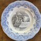 Talking Creil and Montereau set of plates