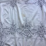 Embroidered antique tablecloth + 12 matching towels