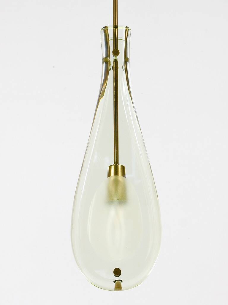 Max Ingrad for Drop Suspension Lamp Fontana Arte, Model 2259, Italy, 1960s