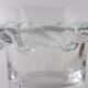 Vintage crystal ice bucket Daum France 1950s