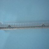 Tiled cast glass plumier