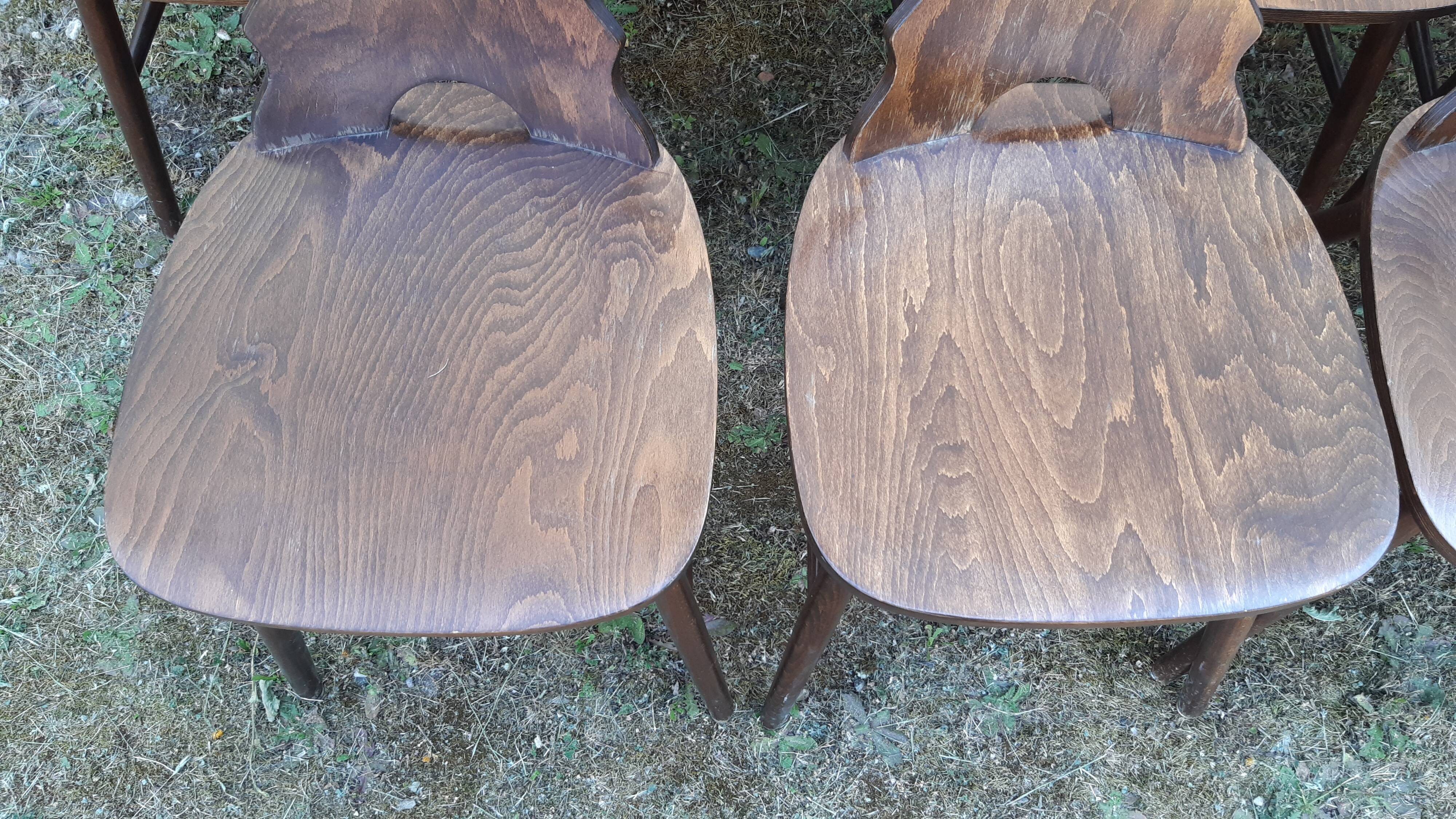 Set of 16 bistro chairs