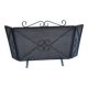 3-leaf iron fireplace screen