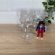 Set of 6 engraved balloon wine glasses