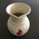 Pitcher hand painted décor