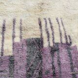 Tapis berbère tissé main traditionnelle taille 140 x 260 cm