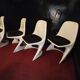 Lot 4 chaises casala vintage par Alexander Begge 1ère édition