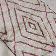Handmade moroccan berber rug 160 x 128 cm