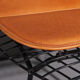 Diamond armchair with ottoman by Harry Bertoia for Knoll International