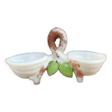 Old opaline salt shaker