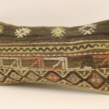 Turkish kilim cushion, 20x40 cm, YK-216