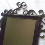 Miroir en fer forgé