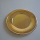 Round silver-plated serving plate or dish, diameter 30 cm.