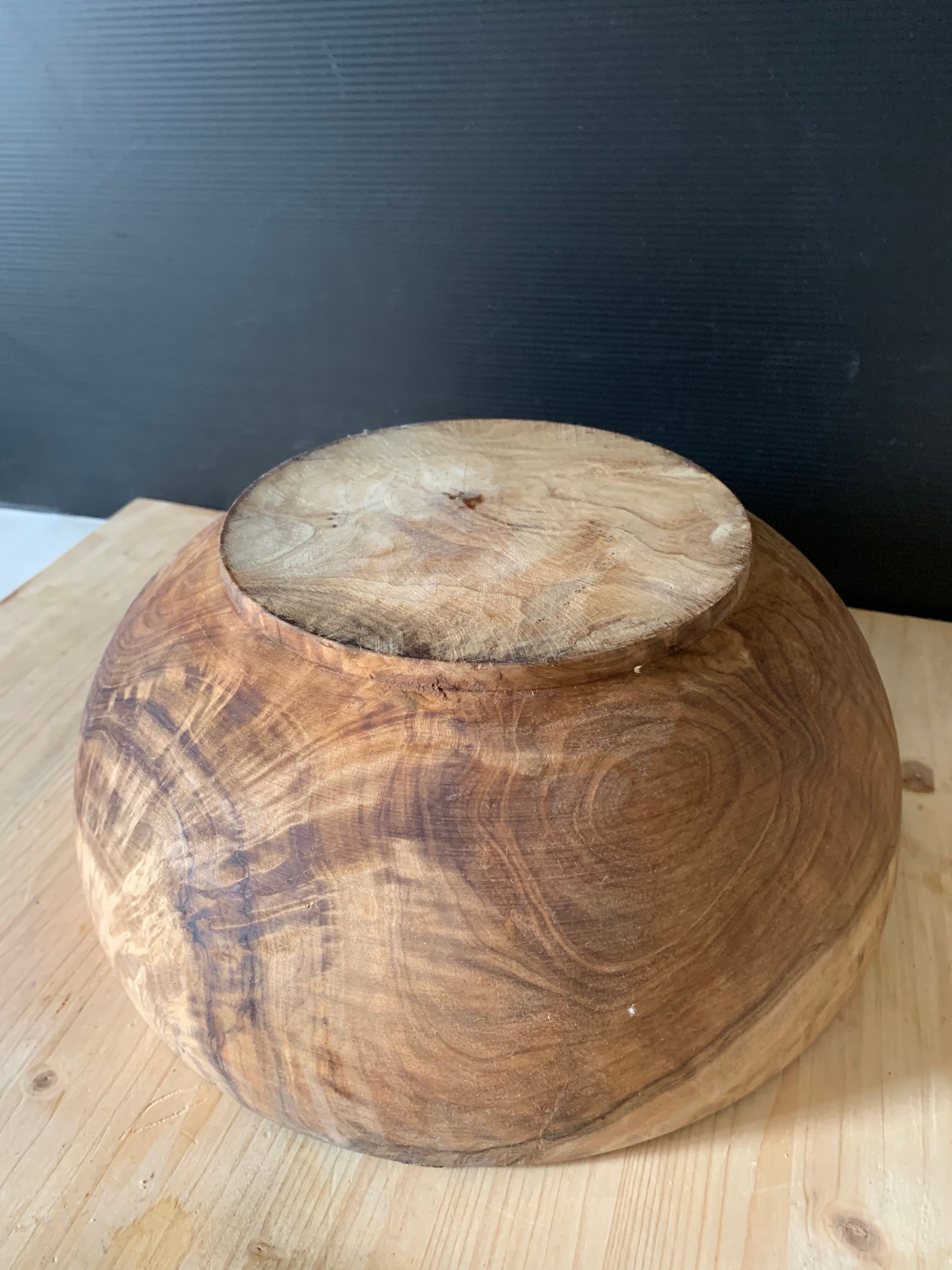 Saladier en bois