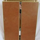 Mirror to ask triptych gilt frame 72x50cm