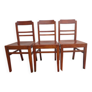 lot de 3 chaises anciennes