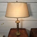 Empire style lamp in gilded bronze from the 19th century.