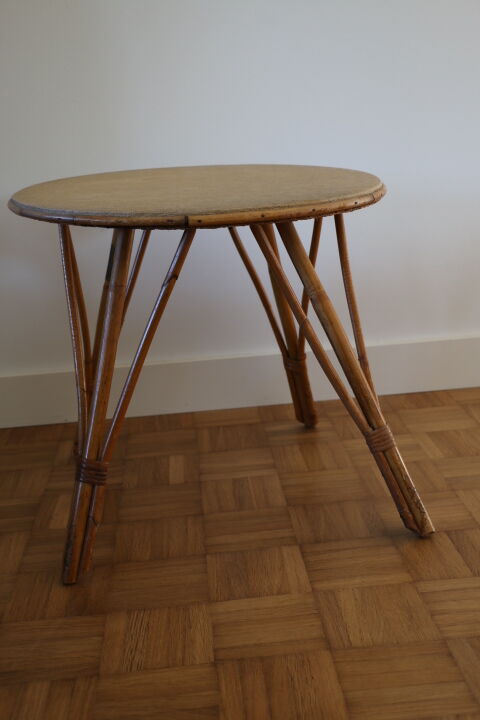 Round rattan coffee table 510mm