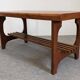 Scandinavian teak coffee table with magazine rack, Sweden circa 1960.