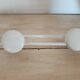 Metal wall coat holder