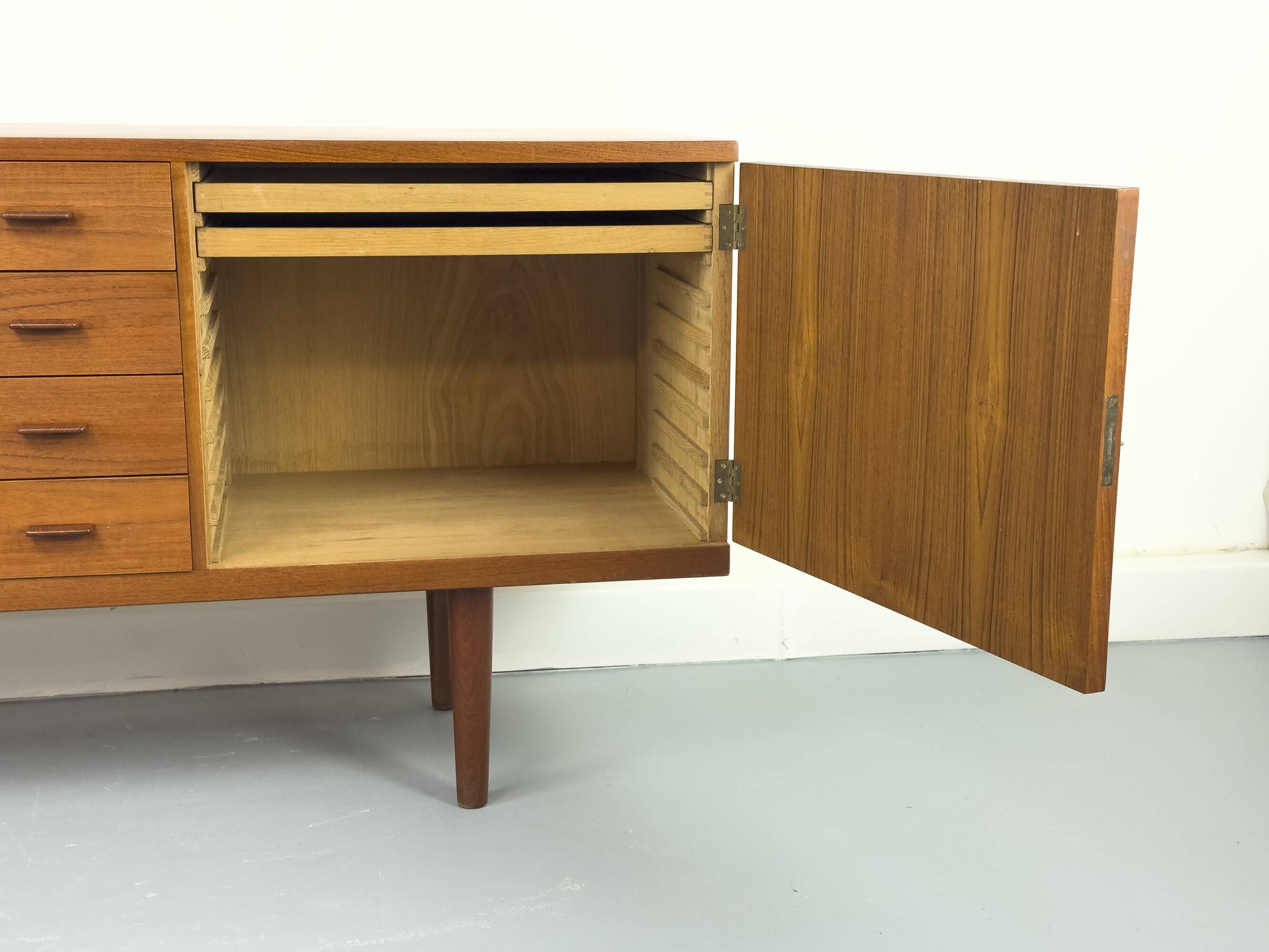 Teak Sideboard by Hans J. Wegner for Ry Møbler, 1959