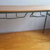 Double school table or vintage console