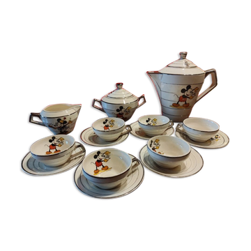 Mickey and Minnie Art Deco Coffee Service 1928