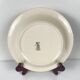 Set of 6 demi-deep plates from Longwy, early 20th century, floral decoration.