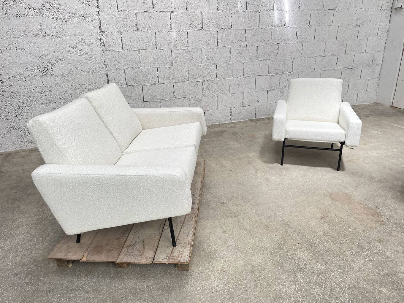 Pierre Guariche living room set for Airborne